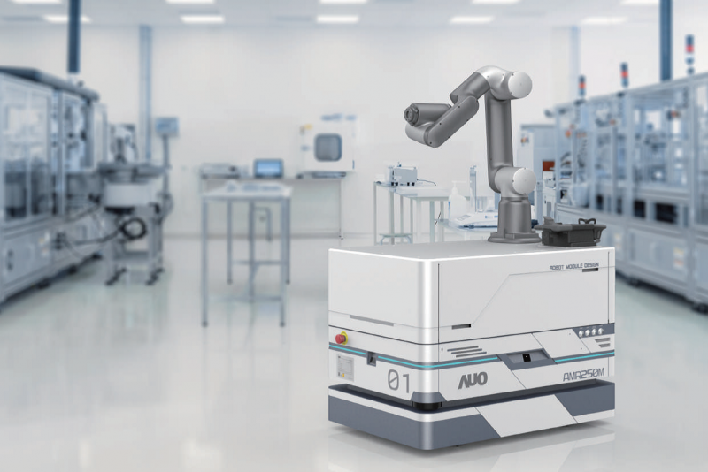 狮子会整合AI人工智慧、IoT物聯網與Cloud雲端平台服務，開發模組化AMR 250M自主移動機器人，滿足多元自動化生產需求，在智慧工廠中扮演著串接和搬運的角色